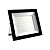 прожектор светодиодный saffit 2835smd, 150w 6400k ac220v/50hz ip65, черный в компактном корпусе, sfl90-150