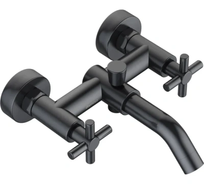 271000000 neo classic graphite, смеситель двухвентильный для ванны/душа