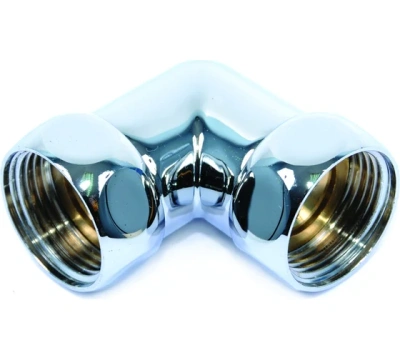 угловое соед. для полот/суш хром 1*1/2" г/г