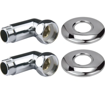 угловое соед. для полот/суш хром 1*3/4" г/г