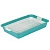 дарэлл 40х26х6,5 см туалет для кошек с сеткой, бирюзовый 1х25