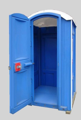 кабина туалетная 1,11 х 1,15 х 2,22 м, емкость бака 250л (в разобранном виде)