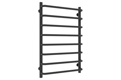 полотенцесушитель стандарт п8 500*800 "черный матовый" уголки в комплекте