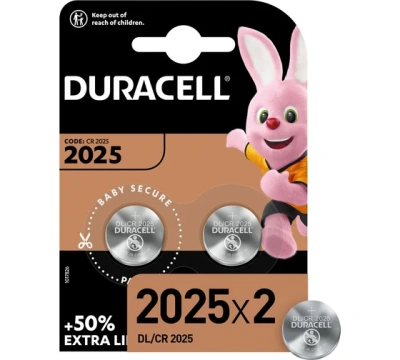 батарейки duracell dl/cr2025-2bl