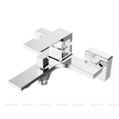 смеситель для ванны lutz m04-100cr однорычажный короткий излив цвет хром