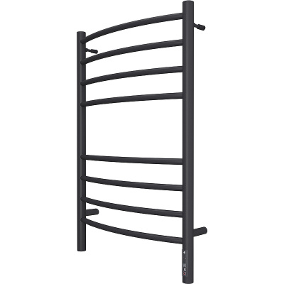 полотенцесушитель классик п8 500х800 "черный матовый" уголки в комплекте