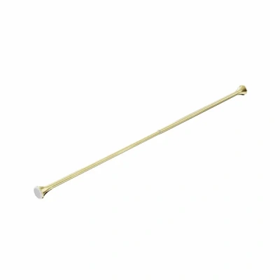 карниз для ванной tokito, нержавеющая сталь 130-240 см, золотой