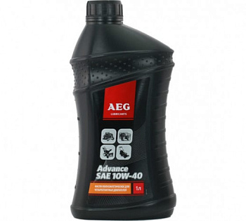 масло 4т aeg advance sae 10w40 api sjcf п/с 600мл