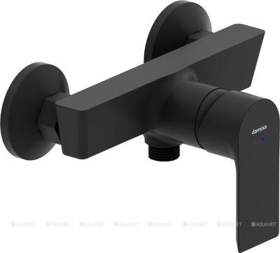 смеситель для душа apollo 472000300 однорычажный цвет черный