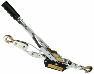 лебедка рычажная, тяга - 4 т, подъем - 1,6 т, двойное храповое колесо// matrix