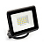 прожектор светодиодный 2835 smd 50w 6400k ip65 ac230v/50hz, черный, ll-921