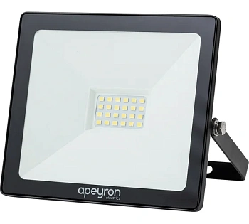 прожектор светодиодный, 2835smd, 30w rgb ac220v/50hz ip65, черный, ll-612