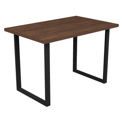 стол мале лдсп/металл, 1100*700, дуб самдал/черный