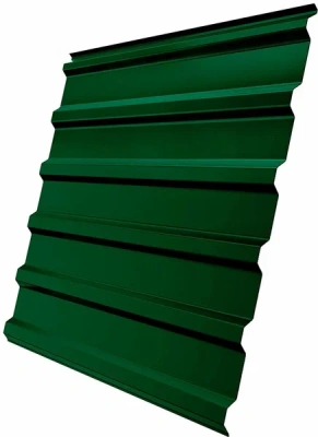 профнастил с 20 1,15*2м эконом ral 6005 зеленый мох