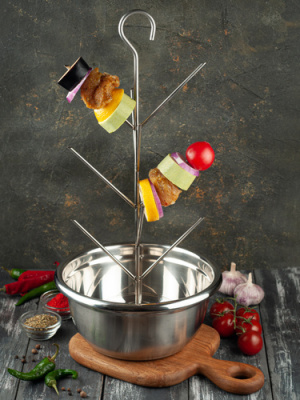 ёлочка д25 6 шампуров (без миски)