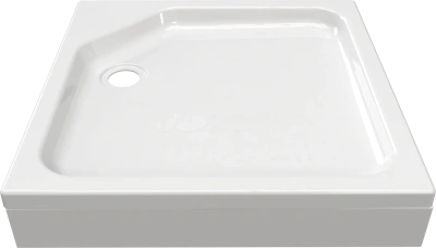 поддон душевой "орион" квадрат 90х90 в комплекте, каркасе без сифона