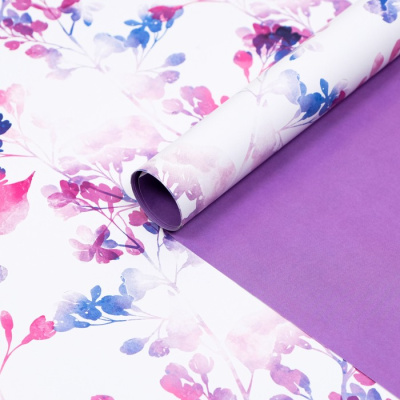 бумага упаковочная глянцевая двухсторонняя «для тебя», 70 ? 100 см