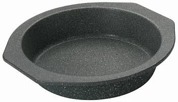 93-cs-ea-23-01 форма для выпечки круглая 29х27х6см (гранит)linea easy