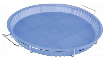 93-si-fo-11 ф-ма д/пирога 30х3см с мет. подст. linea silicone