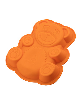 93-si-fo-20 ф-ма д/пирога "медвежонок" 26х23,5х4 см linea silicone