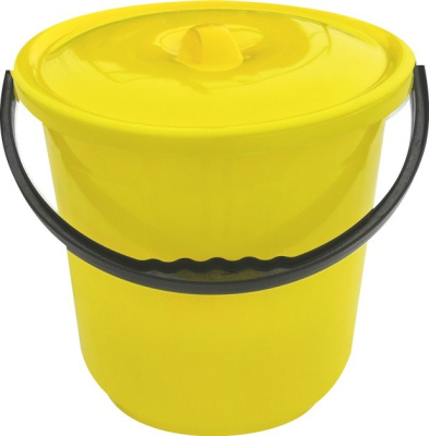 ведро 10л, с крышкой подходит д/пищевых продуктов вк-01, микс, онест