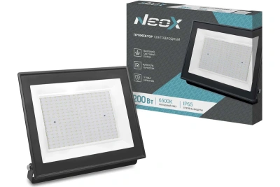 прожектор светодиодный ддо-8 200вт 230в 6500к 21000лм 105лм/вт ip65 neox<br/>4690612037110