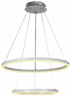 подвесная светодиодная люстра 6037/2 wht 116w