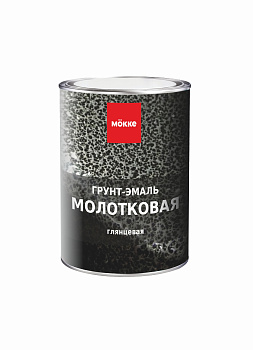 грунт-эмаль молотковая mokke синий, 0,8 кг. распродажа