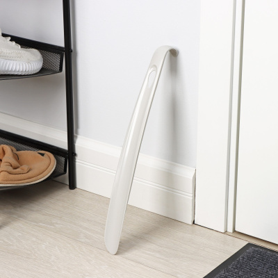 рожок для обуви "rambai" 41см (светло-серый)