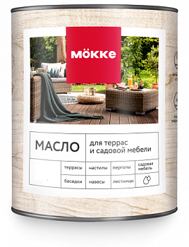 масло для террас mokke (фундук) 1,8 л.