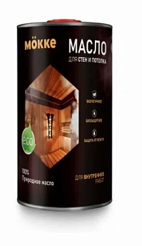 масло для бань и саун для стен и потолков 1 л