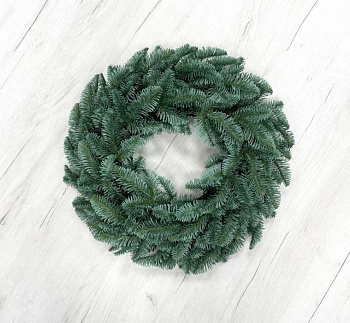 венок tdl русский премиум 100% литой 60 см зеленый