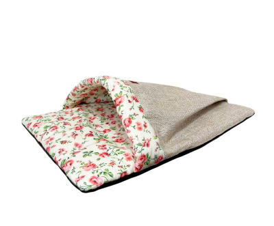 конверт мех+рогожка кофемолоко