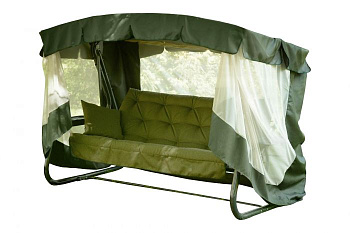 качели садовые 4-х местные саванна ткань папермун арт.с1451