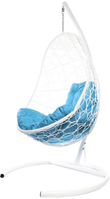 подвесное кресло овал с ротангом в ассортименте без подушки