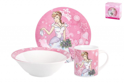 набор посуды 1/3 принцессы tset3p
