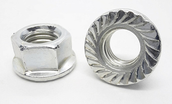 гайка с фланцем din 6923 m3