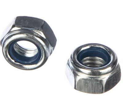 гайка со стопорным кольцом м4 din 985