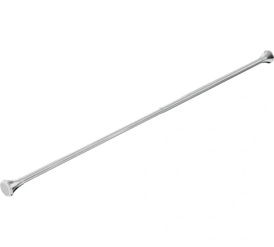 карниз для ванной tokito, нержавеющая сталь 130-240 см, хром