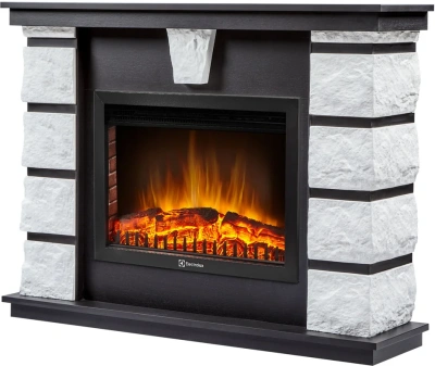 портал firelight excalibur 25 камень<br/>белый, шпон венге