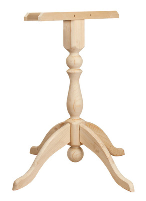 подстолье деревянное одинарное (хвоя), ав, 700х700х730 мм