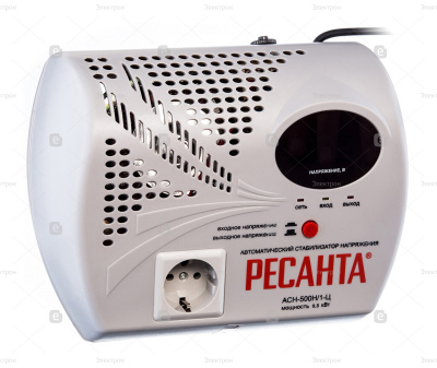 стабилизатор ресанта асн-500н/1-ц lux