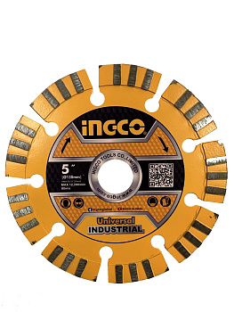 диск алмазный сегментированный 130 мм ingco dmd011301 industrial