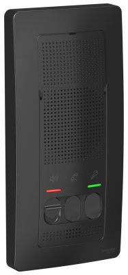 переговорное устройство (домофон)настенное, 4,5в blanca антрацит, systeme electric