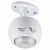 датчик движения поворотный1200w 8m 120°(гориз.) 360°(верт.) белый, sen16
