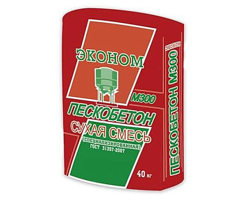 смесь сухая пескобетон старт м300 (эконом) 50кг (35шт)
