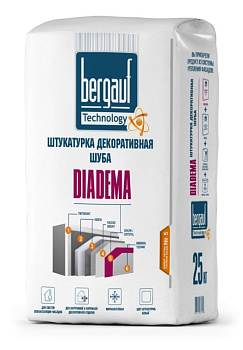 уценка штукатурка декоративная bergauf diadema 25 кг