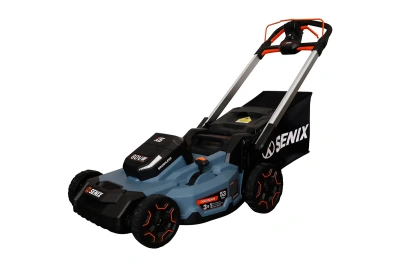 газонокосилка аккумуляторная бесщеточная самоходная senix lpsx6-h-eu, 60в, 53см, li-ion 1х4ач