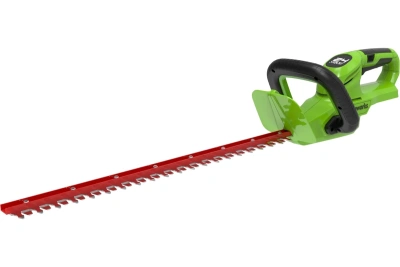 кусторез аккумуляторный greenworks g24ht56, 24в, без акб