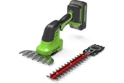 садовые ножницы-кусторез (без акб и зу) 1600607 greenworks 24в